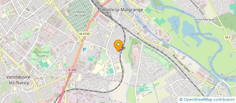 localisation de l'entreprise MONSIEUR AISHANJIANG MAIMAITI  JARVILLE-LA-MALGRANGE