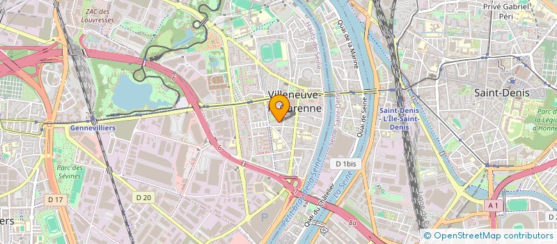 localisation de l'entreprise MONSIEUR AISSA AISSA  VILLENEUVE-LA-GARENNE