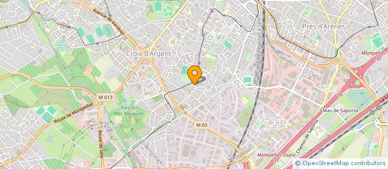 localisation de l'entreprise MONSIEUR AISSA AKHALOUF à MONTPELLIER