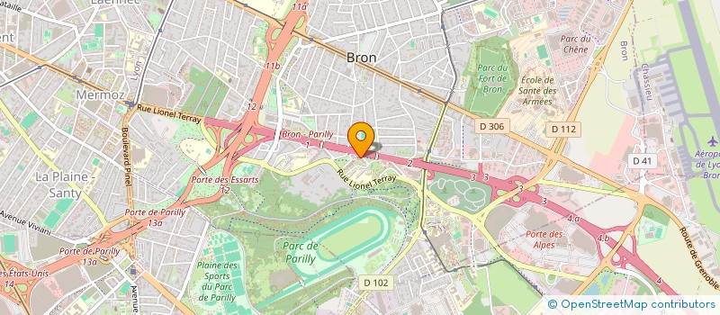 localisation de l'entreprise MONSIEUR AISSA ATAMNA  BRON