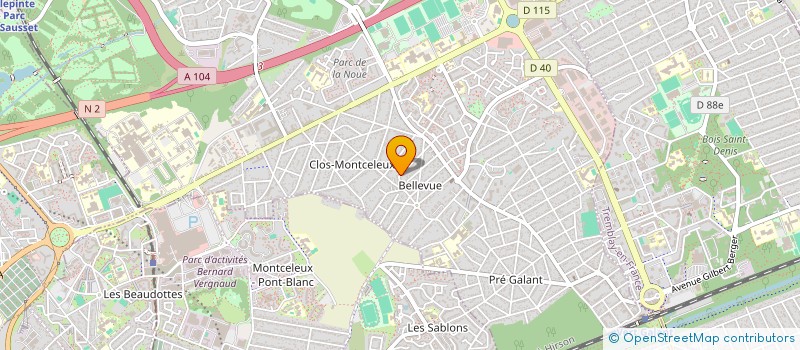 localisation de l'entreprise MONSIEUR AISSA AYADI à VILLEPINTE