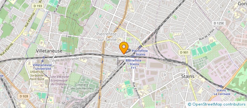 localisation de l'entreprise MONSIEUR AISSA BENZAID à PIERREFITTE-SUR-SEINE