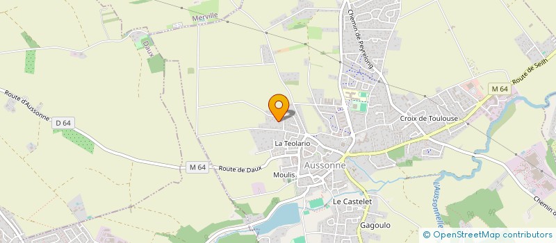 localisation de l'entreprise MONSIEUR AISSA BOUARGOUB à AUSSONNE
