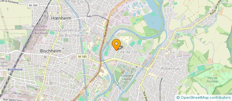 localisation de l'entreprise MONSIEUR AISSA BOUDJELLAL  STRASBOURG