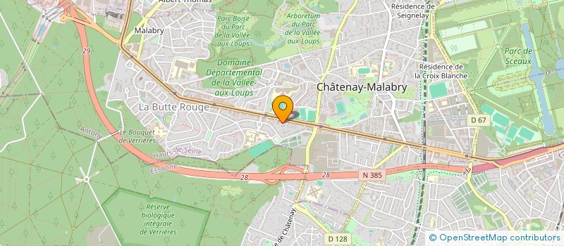 localisation de l'entreprise MONSIEUR AISSA BOUZOMMITA  CHATENAY-MALABRY