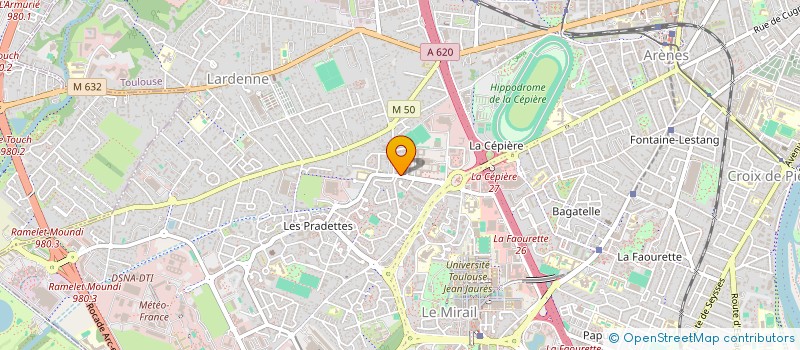 localisation de l'entreprise MONSIEUR AISSA CHELLAL  TOULOUSE