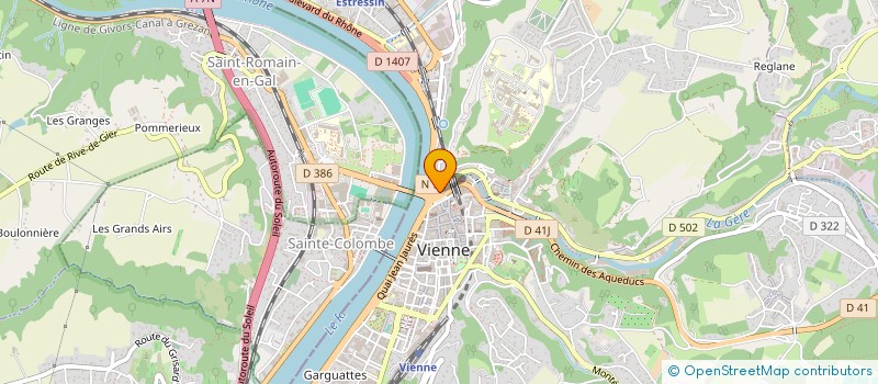 localisation de l'entreprise MONSIEUR AISSA CHERIH à VIENNE