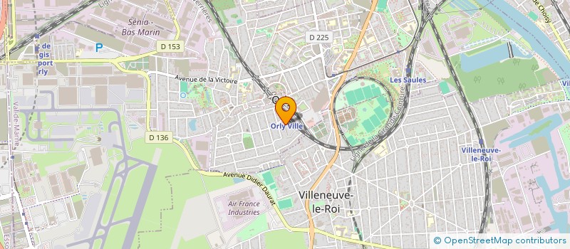 localisation de l'entreprise MONSIEUR AISSA EL HAMDANI  ORLY