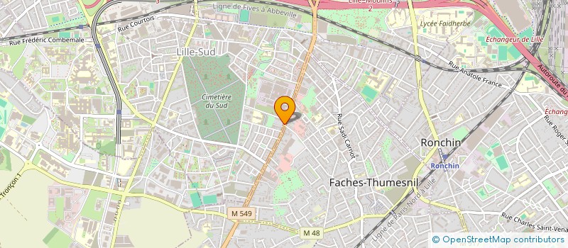 localisation de l'entreprise MONSIEUR AISSA EL MORABITI à LILLE