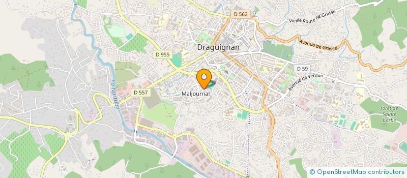 localisation de l'entreprise MONSIEUR AISSA HADJ HAMDRI à DRAGUIGNAN