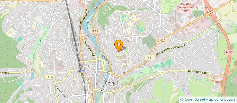 localisation de l'entreprise MONSIEUR AISSA HADRI à EPINAL