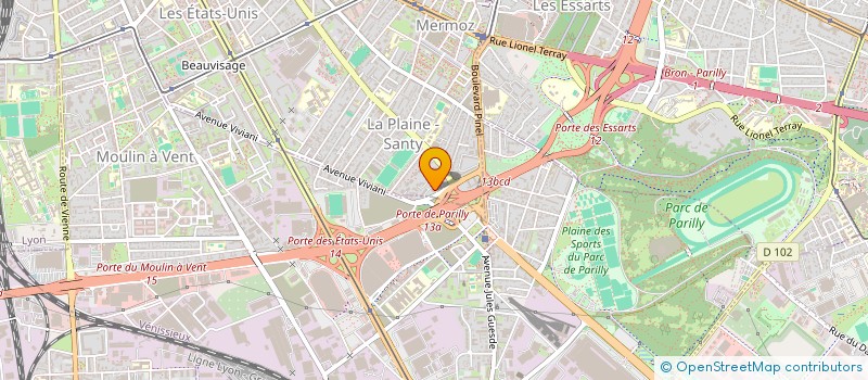 localisation de l'entreprise MONSIEUR AISSA HAMDAD  LYON