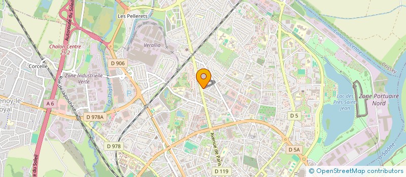 localisation de l'entreprise MONSIEUR AISSA HARROUS à CHALON-SUR-SAONE