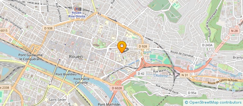 localisation de l'entreprise MONSIEUR AISSA HEDNA  ROUEN