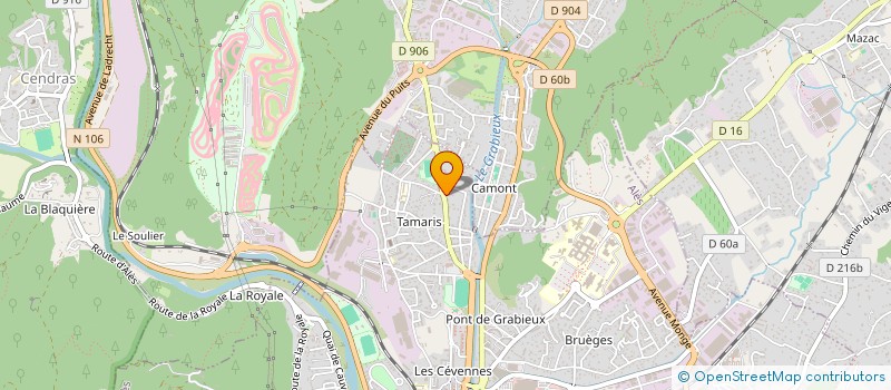 localisation de l'entreprise MONSIEUR AISSA IDRI à ALES