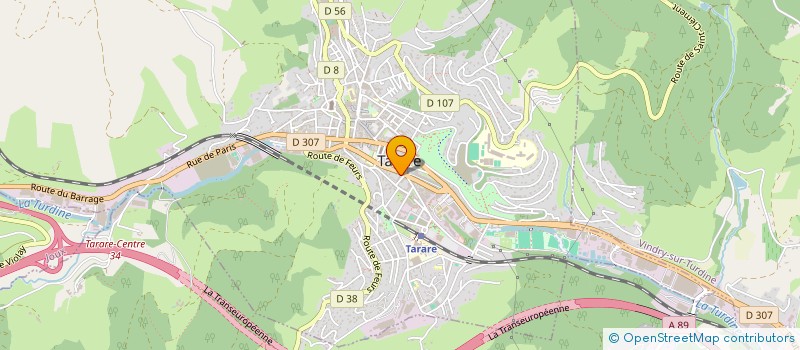 localisation de l'entreprise MONSIEUR AISSA JABAL  TARARE