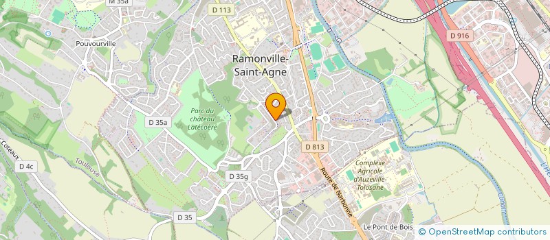 localisation de l'entreprise MONSIEUR AISSA KARA  RAMONVILLE-SAINT-AGNE