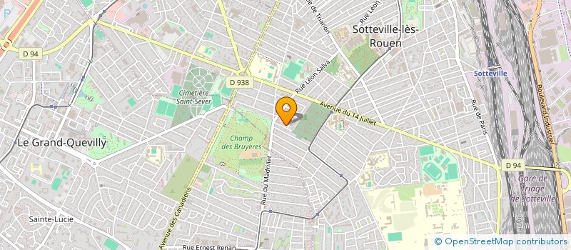 localisation de l'entreprise MONSIEUR AISSA KHACHACHE  SOTTEVILLE-LES-ROUEN