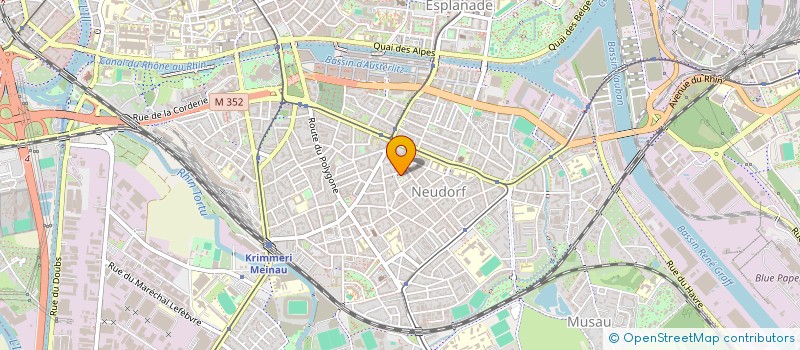 localisation de l'entreprise MONSIEUR AISSA KHADRAOUI à STRASBOURG