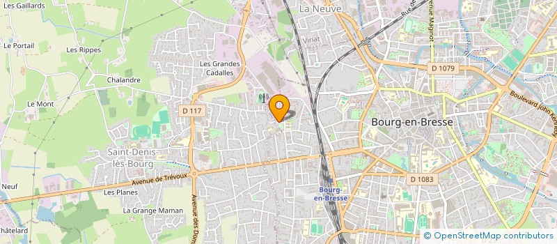 localisation de l'entreprise MONSIEUR AISSA LAKKIMI à BOURG-EN-BRESSE