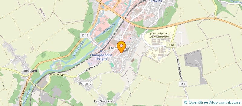 localisation de l'entreprise MONSIEUR AISSA LALI  PROVINS