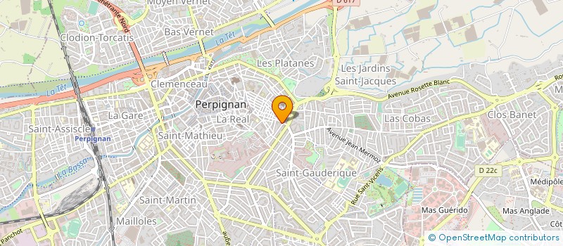 localisation de l'entreprise MONSIEUR AISSA LAMLOUMI à PERPIGNAN