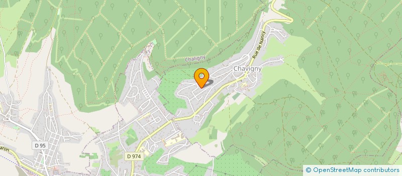 localisation de l'entreprise MONSIEUR AISSA MAHLA  CHAVIGNY