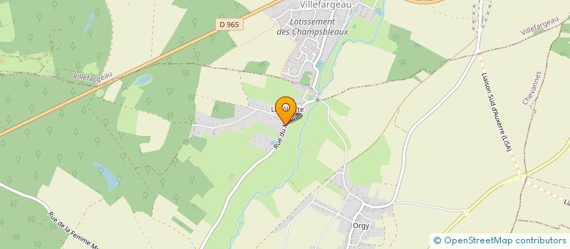 localisation de l'entreprise MONSIEUR AISSA MAJRAB  CHEVANNES