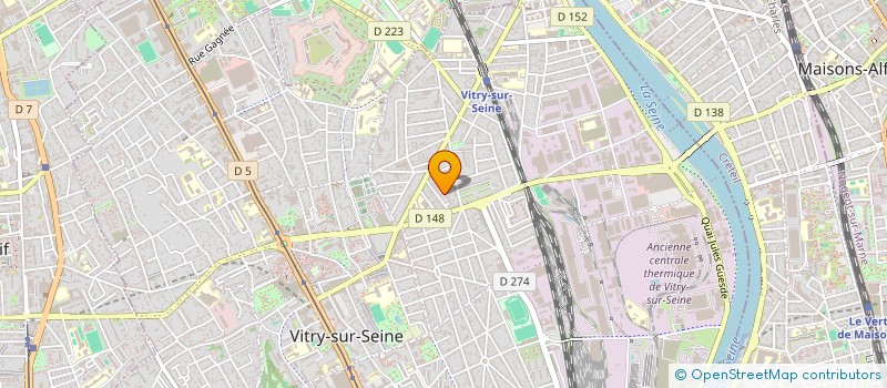 localisation de l'entreprise MONSIEUR AISSA MERKANE à VITRY-SUR-SEINE