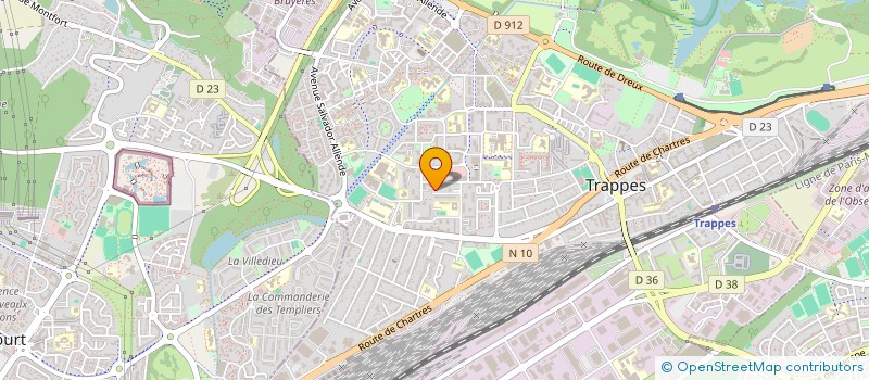 localisation de l'entreprise MONSIEUR AISSA MILOUD DAOUADJI  PLAISIR