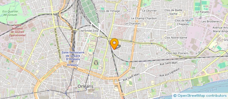localisation de l'entreprise MONSIEUR AISSA SAADI à ORLEANS
