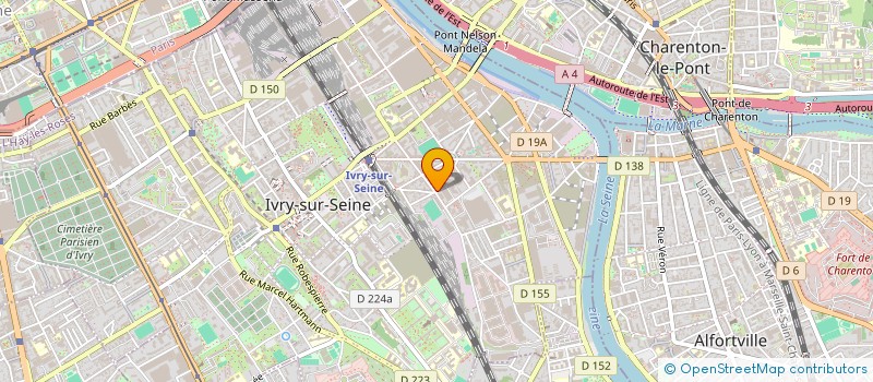 localisation de l'entreprise MONSIEUR AISSA SAAI  IVRY-SUR-SEINE