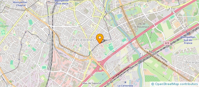 localisation de l'entreprise MONSIEUR AISSA SAI à MONTPELLIER