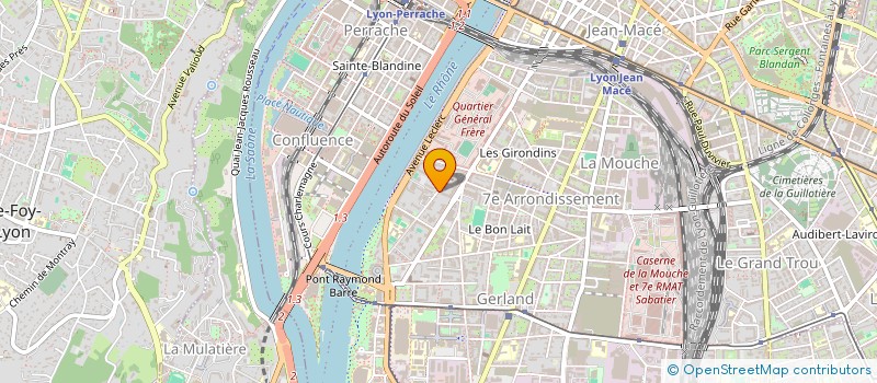 localisation de l'entreprise MONSIEUR AISSA SEBAKH  LYON