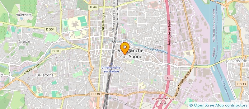 localisation de l'entreprise MONSIEUR AISSA SEFIANE  VILLEFRANCHE-SUR-SAONE