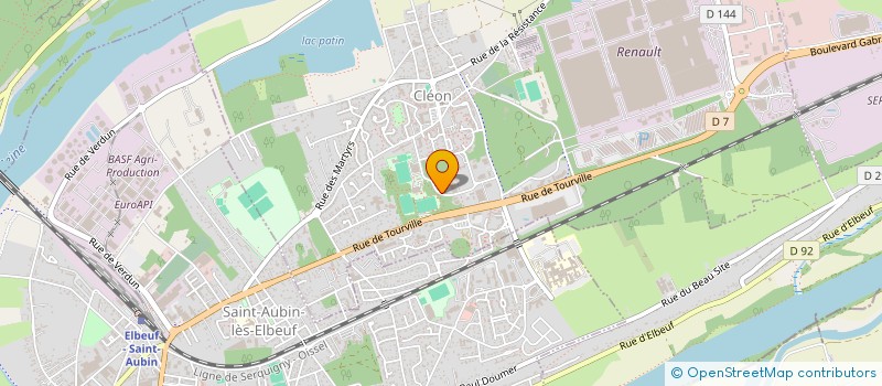 localisation de l'entreprise MONSIEUR AISSA SIDER  CLEON