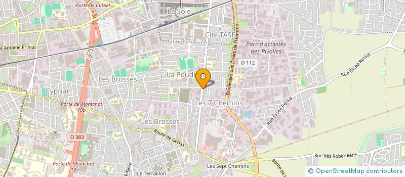localisation de l'entreprise MONSIEUR AISSA SLIMANI à VAULX-EN-VELIN