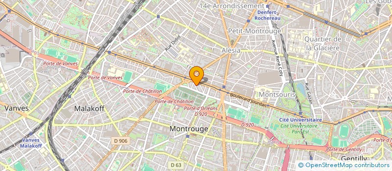localisation de l'entreprise MONSIEUR AISSA TAHRI à BAGNEUX