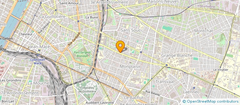 localisation de l'entreprise MONSIEUR AISSA TAOUFIK à LYON