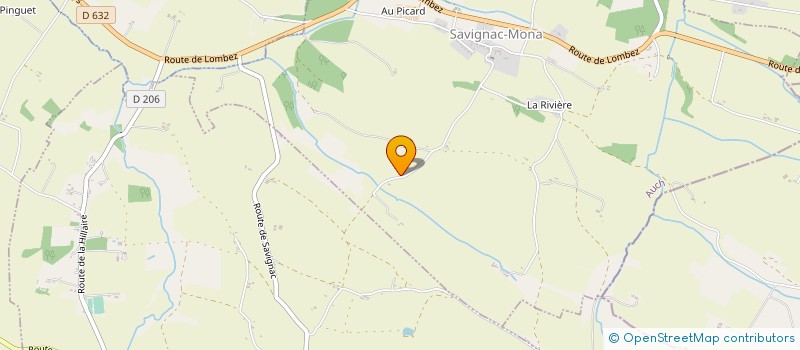 localisation de l'entreprise MONSIEUR AISSA ZENAINI  SAVIGNAC-MONA