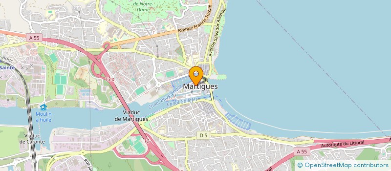 localisation de l'entreprise MONSIEUR AISSAK ABDOU ISSA  MARTIGUES