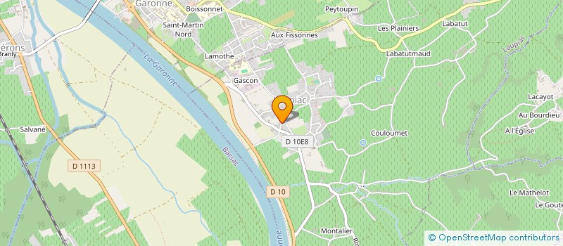 localisation de l'entreprise MONSIEUR AISSAM ABDELLAOUI  CADILLAC-SUR-GARONNE