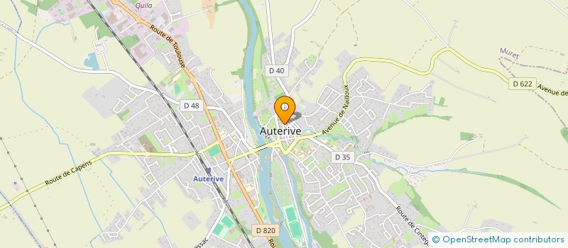 localisation de l'entreprise MONSIEUR AISSAM ACHERMOUK BENOMAR  AUTERIVE