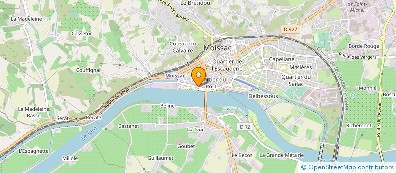 localisation de l'entreprise MONSIEUR AISSAM BENZINEB à MOISSAC