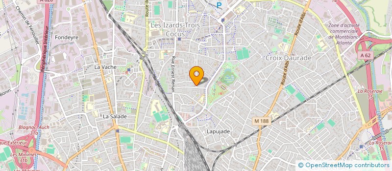 localisation de l'entreprise MONSIEUR AISSAM BOUHMALA à TOULOUSE