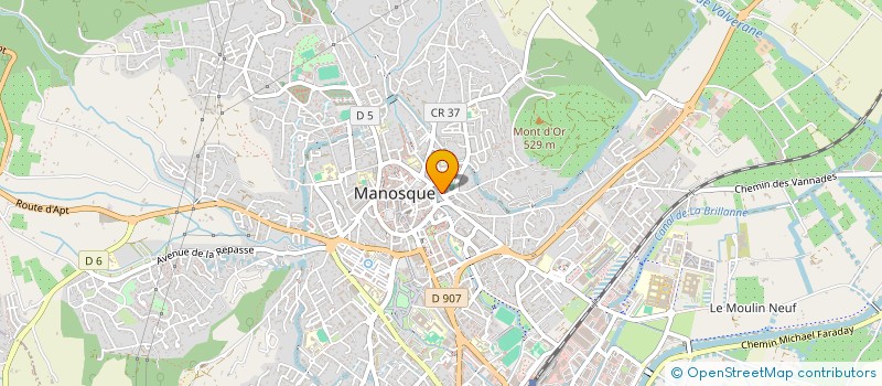 localisation de l'entreprise MONSIEUR AISSAM CHERIF à MANOSQUE