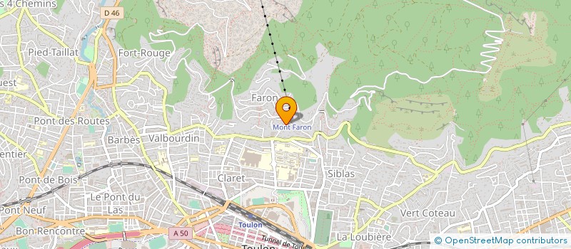 localisation de l'entreprise MONSIEUR AISSAM FADIL  TOULON