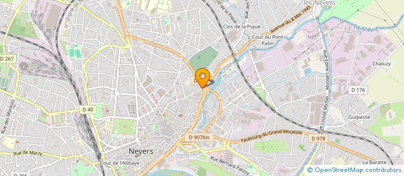 localisation de l'entreprise MONSIEUR AIT BELKACEM à NEVERS