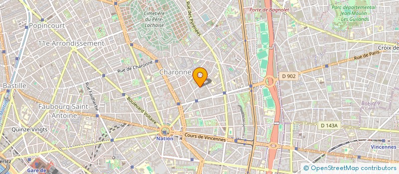 localisation de l'entreprise MONSIEUR AITHEM KHALFALLAH  PARIS