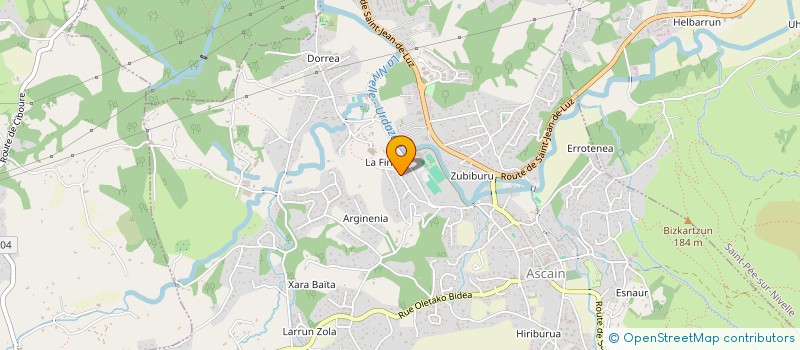 localisation de l'entreprise MONSIEUR AITOR CALAVIA  SAINT-PEE-SUR-NIVELLE